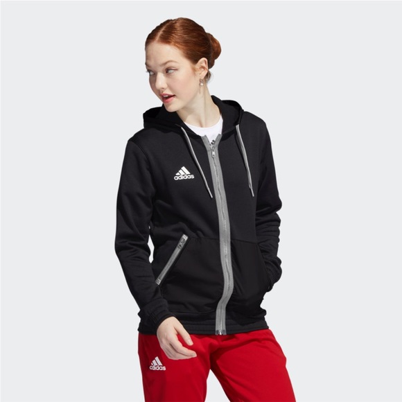 🆕 RESERVED FB BB adidas Women’s Team Issue Full-Zip Hoodie Hooded Jacket XL - Picture 6 of 13